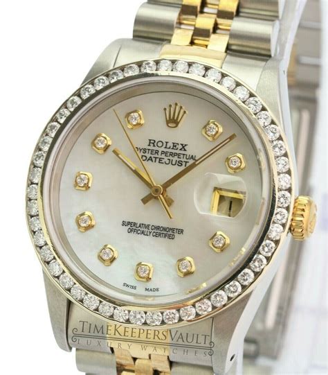 rolex watch mens 16233 jubilee diamond dial|Rolex datejust 36 inch.